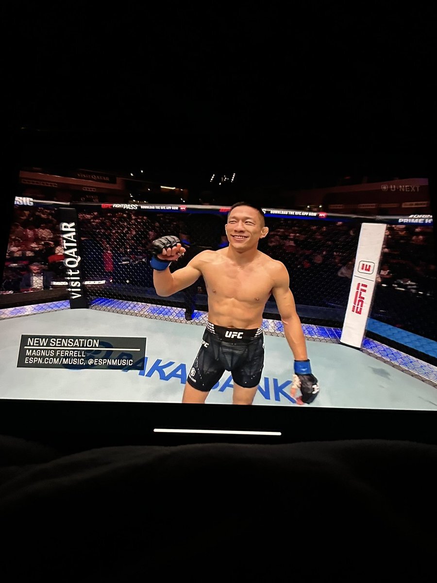 堀口恭司、UFC Qatarで勝利！「起きてて良かった」の声多数