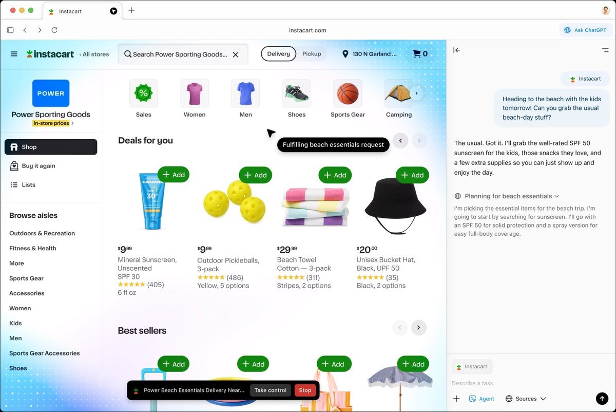 ChatGPT搭載ブラウザ「Atlas」、使い勝手は？