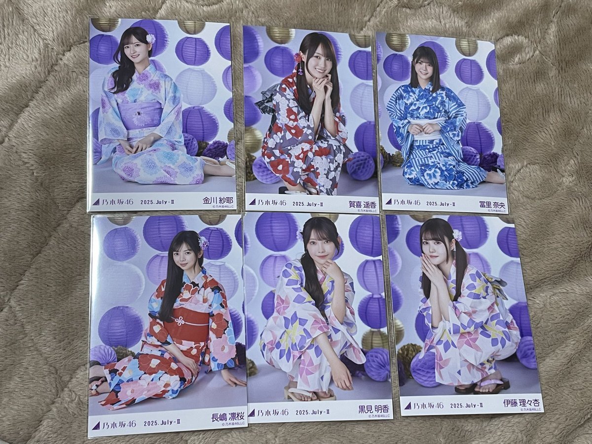 乃木坂46　真夏の全国ツアー2025　香川　生写真　6種コンプ　井上和 乃木坂46 生写真 香川 井上和 コンプ - メルカリ