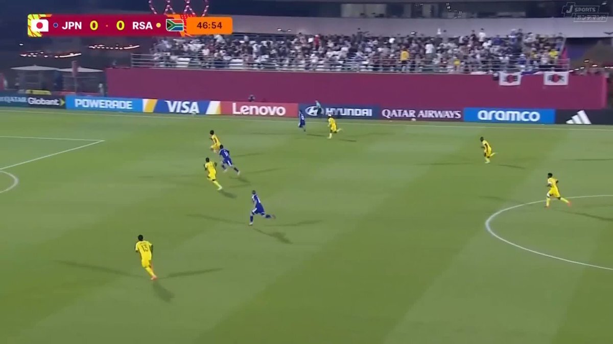 U-17日本代表、南アフリカに勝利！ベスト16へ！