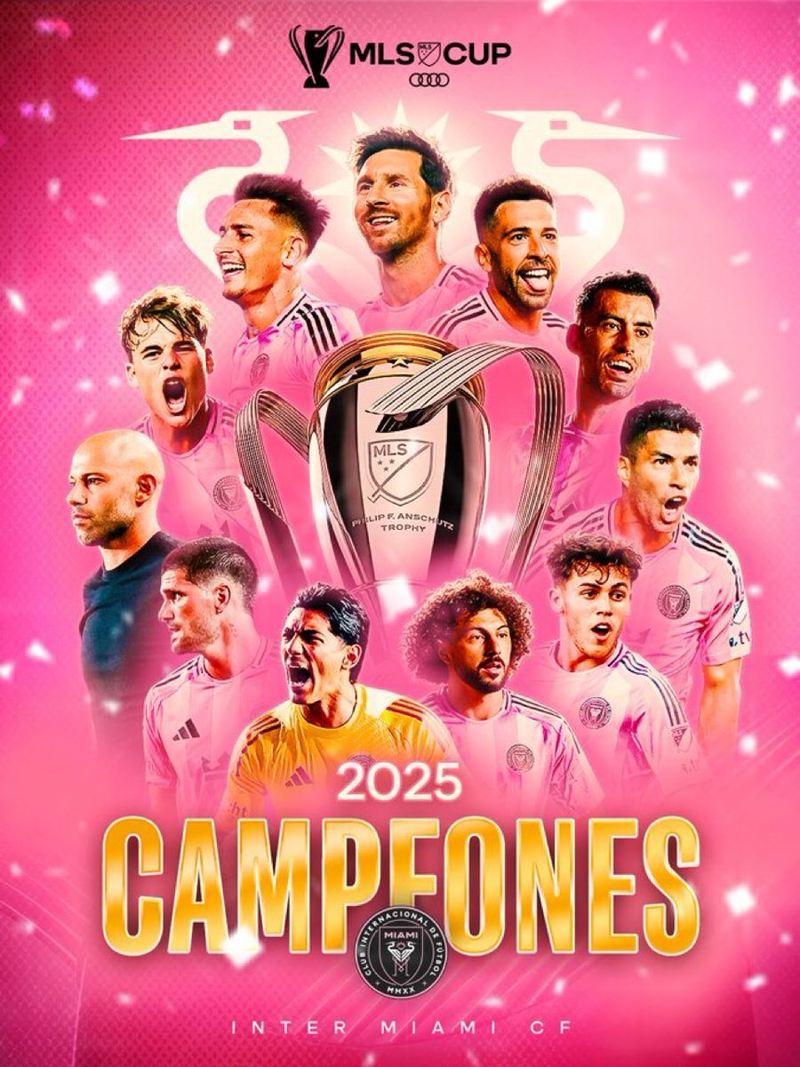 インテル・マイアミ、メッシが活躍しMLSカップ初制覇！ブスケツ＆アルバも引退の花道