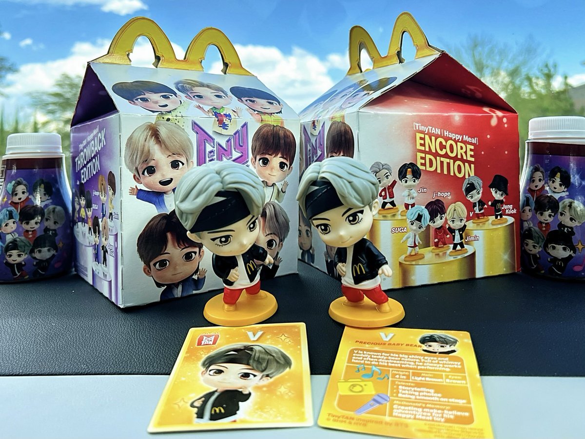 ④アメリカで購入　BTS日本未発売ハッピーセット3体セットレア ③アメリカで購入 BTS日本未発売ハッピーセット 4体セットレア