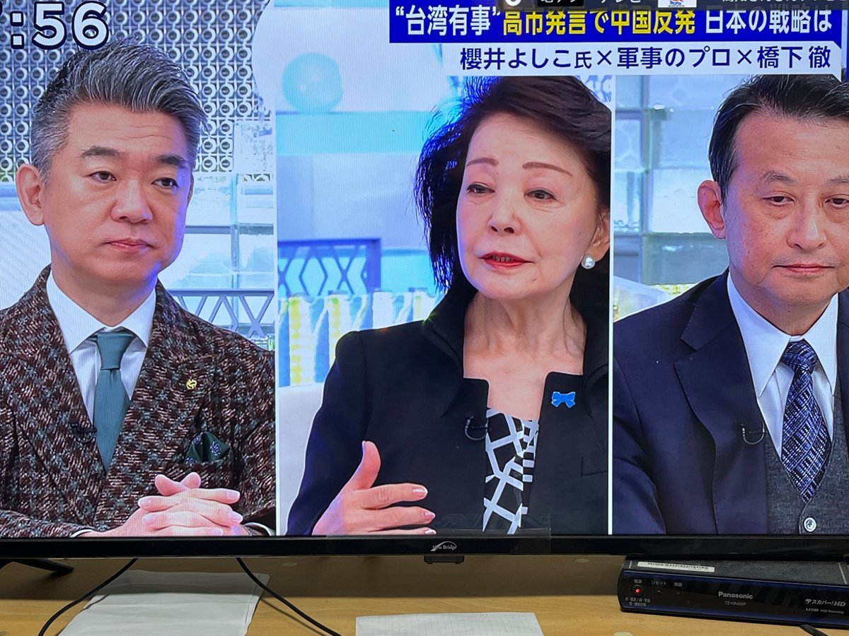 橋下徹氏の発言に賛否両論  「日曜報道」で中国問題議論激化 