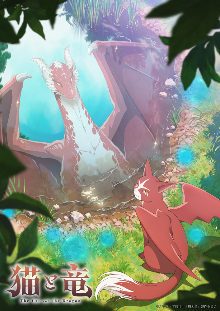 「猫と竜」アニメ化決定！2026年7月放送！