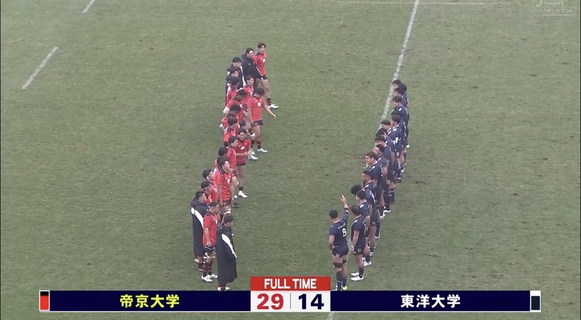 帝京大学、東洋大学を下し全国大学ラグビー選手権準決勝へ