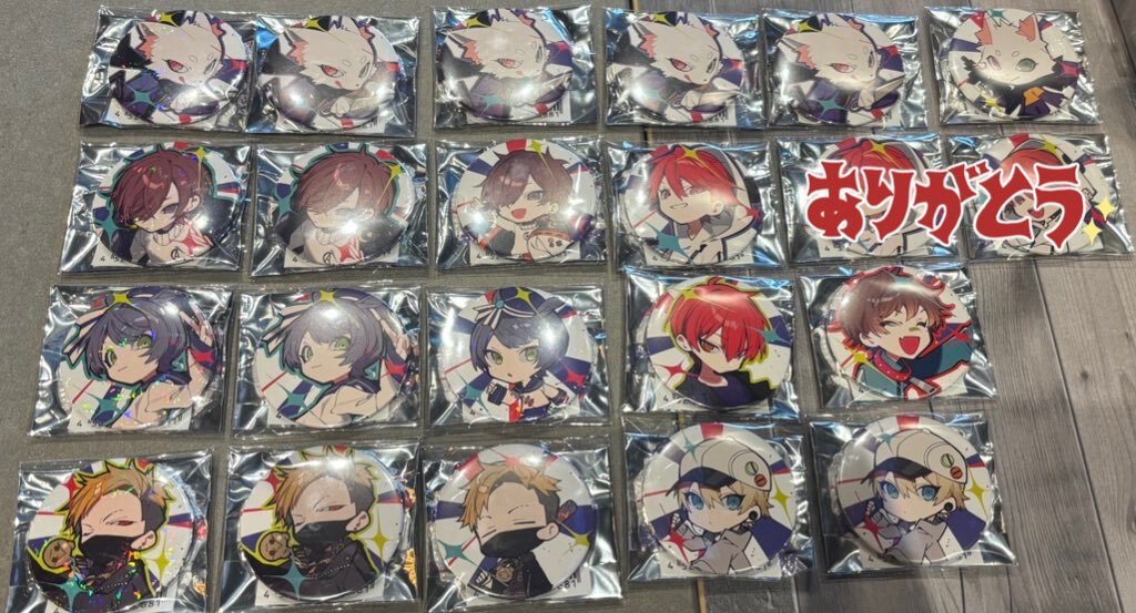 【R】 ととみっくす CRフェス 2025 缶バッジ 12個 レア1点含 R】 ととみっくす CRフェス 2025 缶バッジ 12個 レア1点含