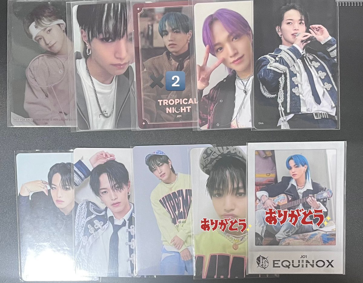 JO1 トレカ【ご希望のものコメントより】 JO1 トレカ【ご希望のものコメントより】 JO1 トレカ【ご希望のもの