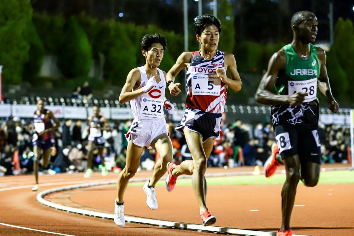 鈴木芽吹、吉居大和！八王子LDで日本新＆PB更新の快挙