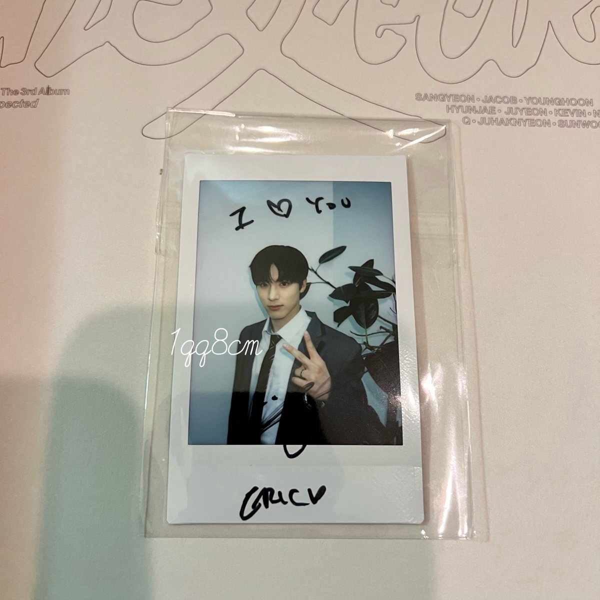 THEBOYZ ドボイズ ヒョンジェ サイン入り チェキ whoop THEBOYZ ドボイズ ヒョンジェ サイン入り チェキ whoop メーカー