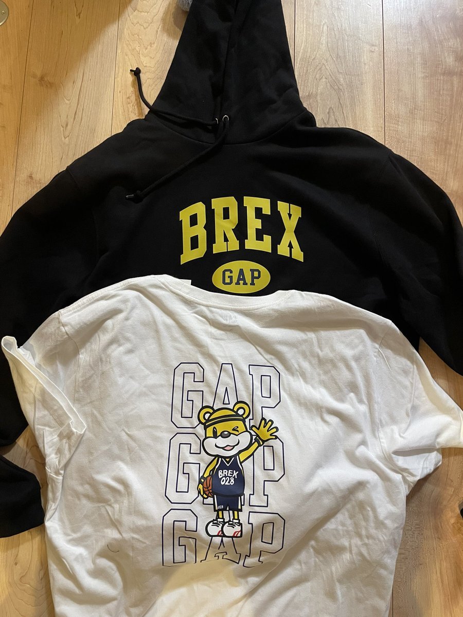 宇都宮ブレックス GAP コラボパーカー GAPとB.LEAGUE 所属の男子プロ