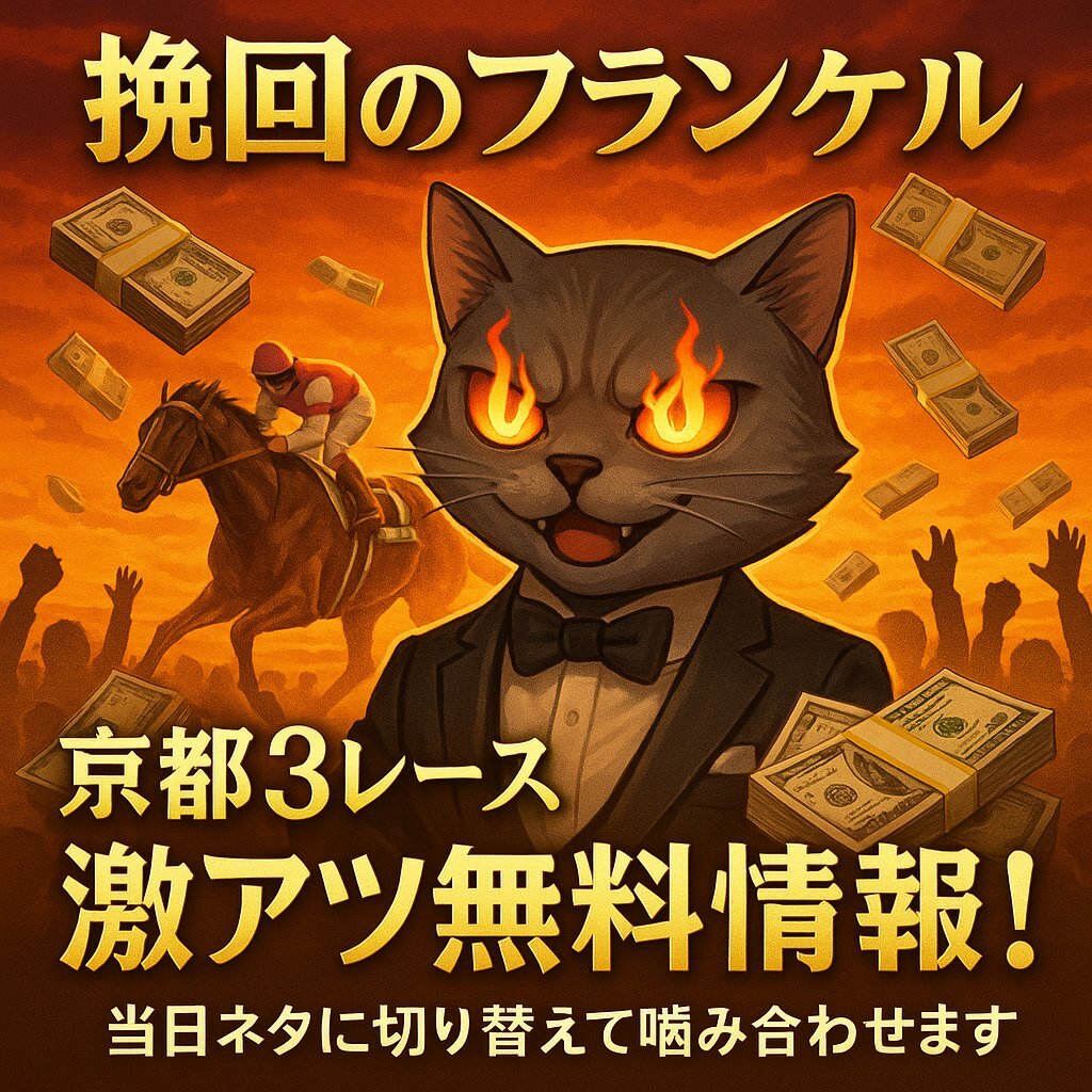 トミーバローズ、京都3Rを制す！ファン興奮の勝利