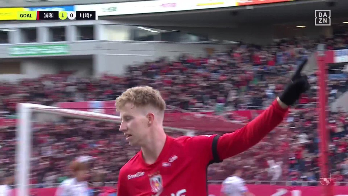 浦和レッズ・グスタフソン、決勝ゴールで勝利に貢献！