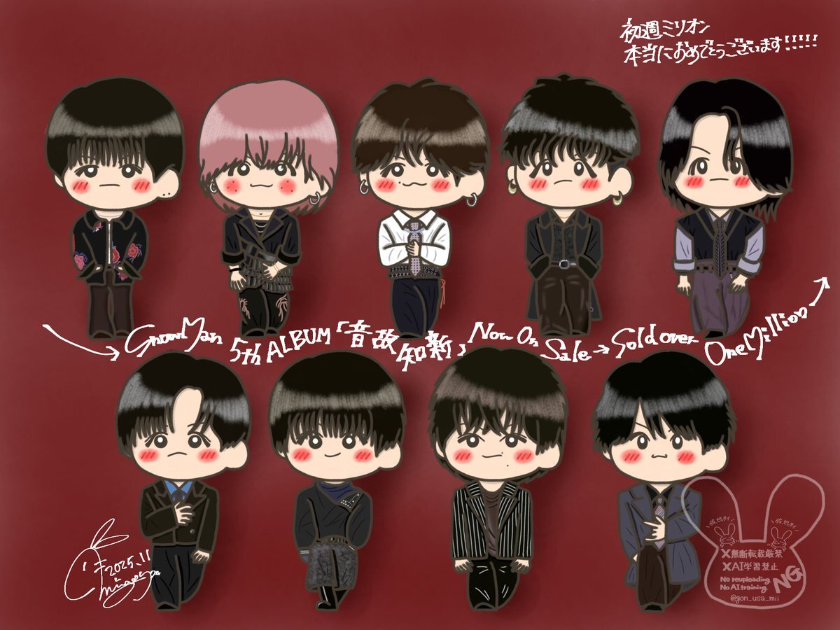 Snow Manのアルバム「音故知新」、初週ミリオン達成！