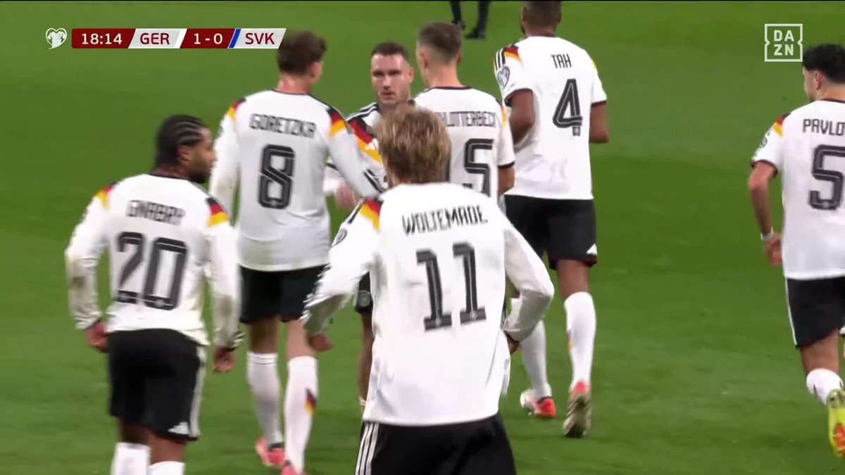 ヴォルテマーデ、ドイツ代表を勝利に導く？