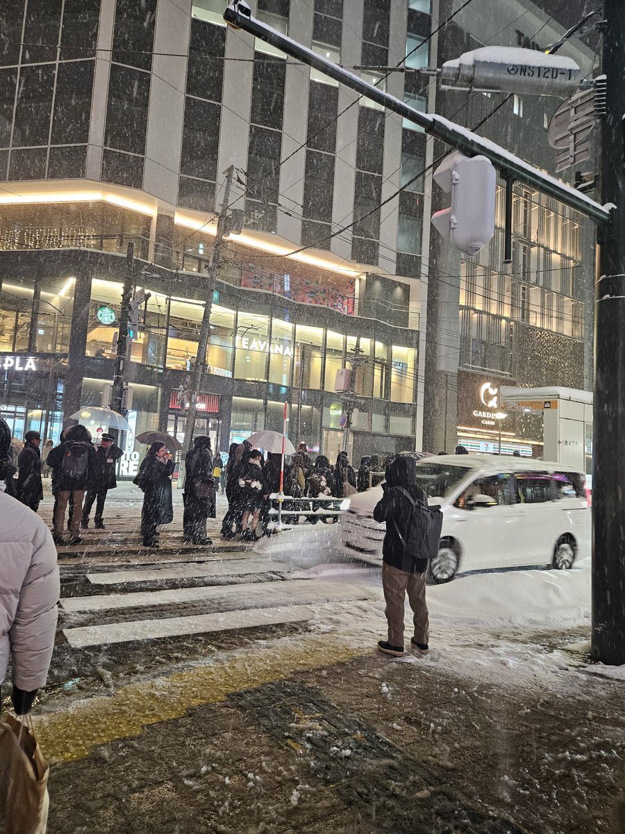 札幌市電、大雪で運行停止！ササラ電車も動かず