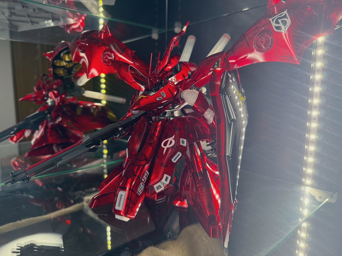 ナイチンゲール 確認 HG 1/144 MSN-04Ⅱ ナイチンゲール [クリアカラー]｜ガンプラ情報