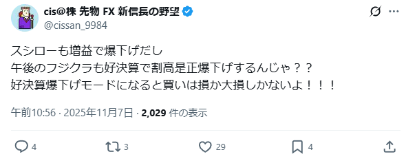 フジクラの好決算、株価はなぜ下落した？