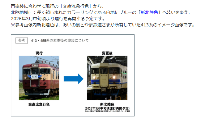 えちごトキめき鉄道、新塗装に期待高まる？