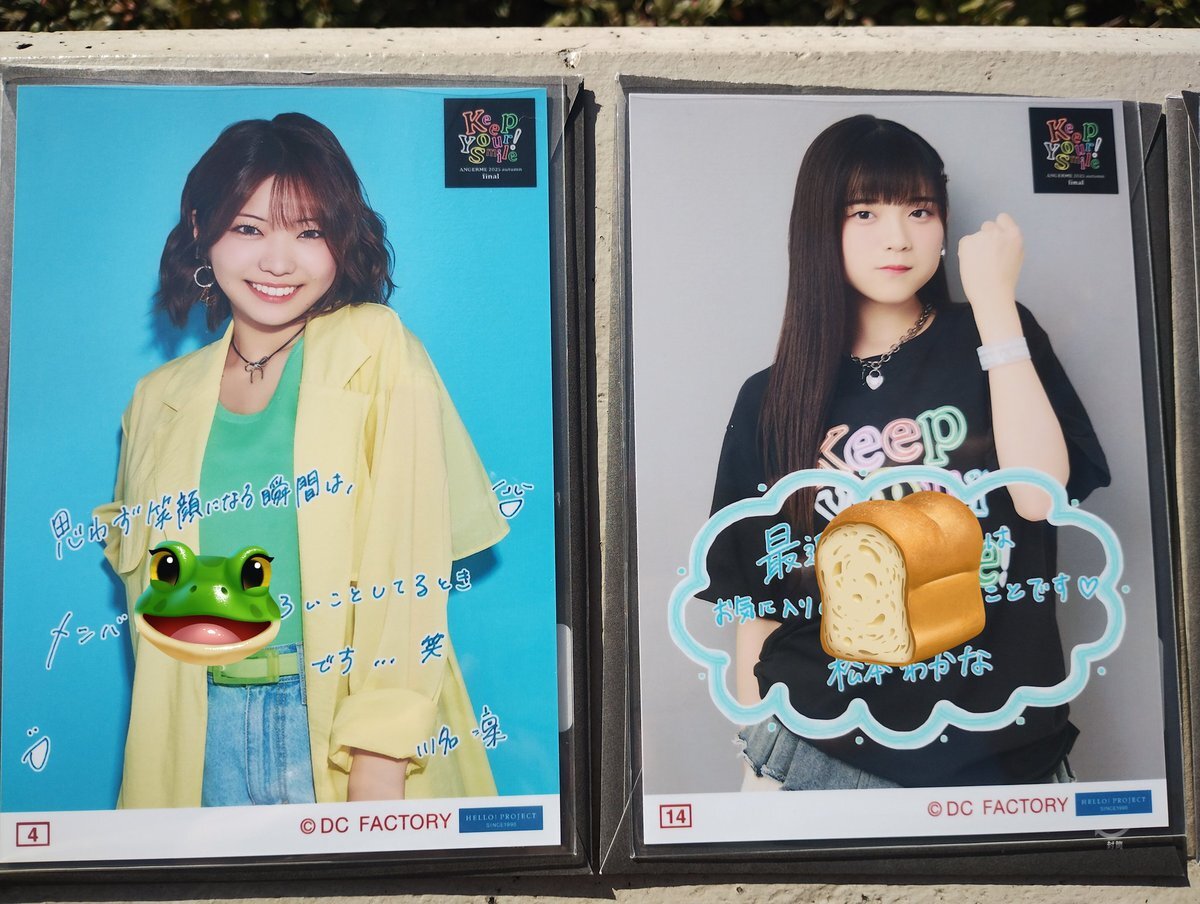 アンジュルム武道館でファン同士のコレ写交換が熱狂的