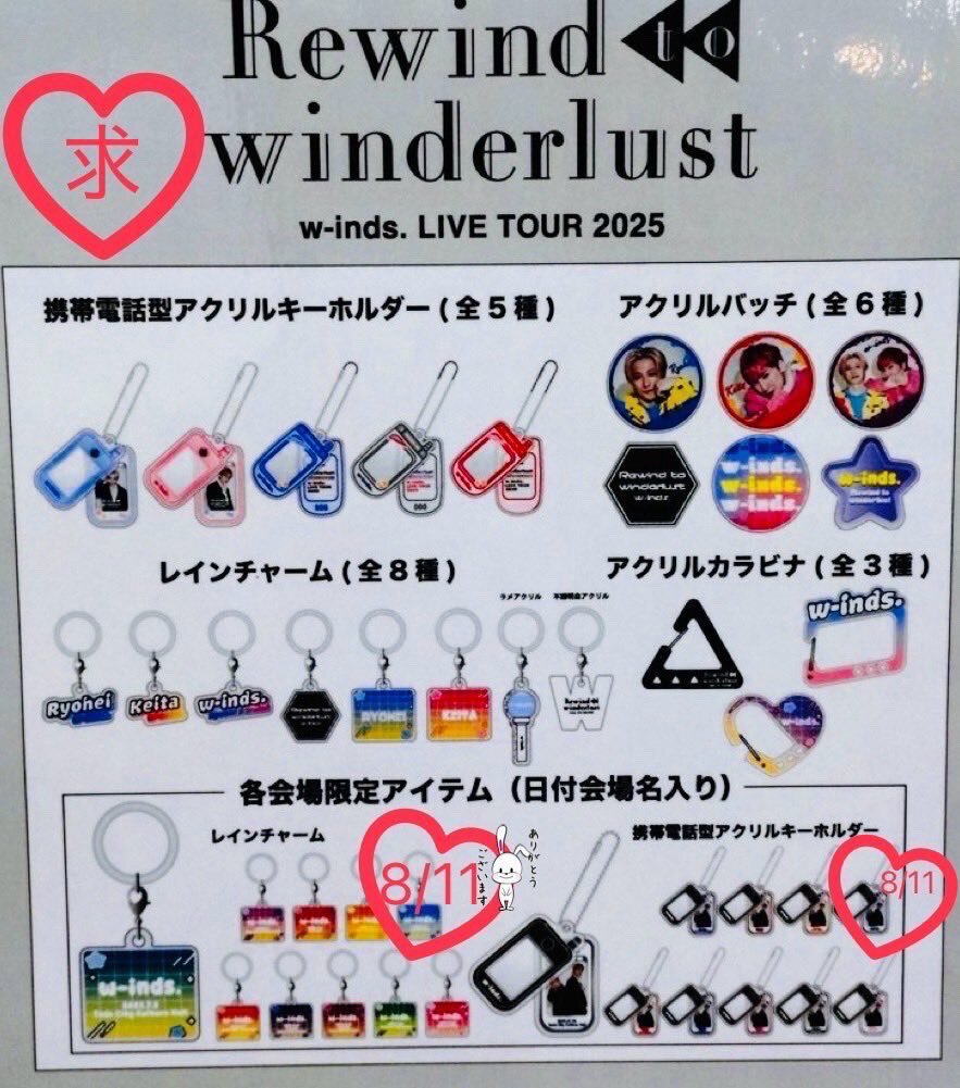 w-inds.ガチャ w-inds. Rewind to winderlust ガチャ - メルカリ