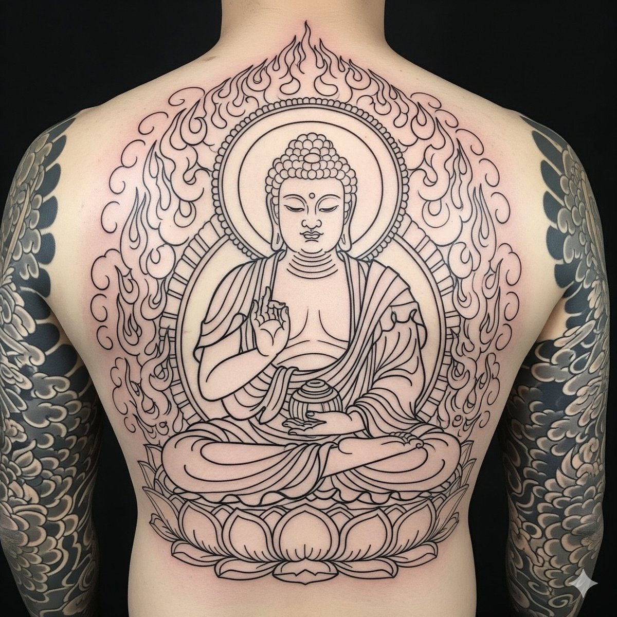 THE JAPANESE TATTOO 　タトゥー　入墨　刺青 En a.k.a Horizaru | #狼 #wolf #ニホンオオカミ #japanesewolf