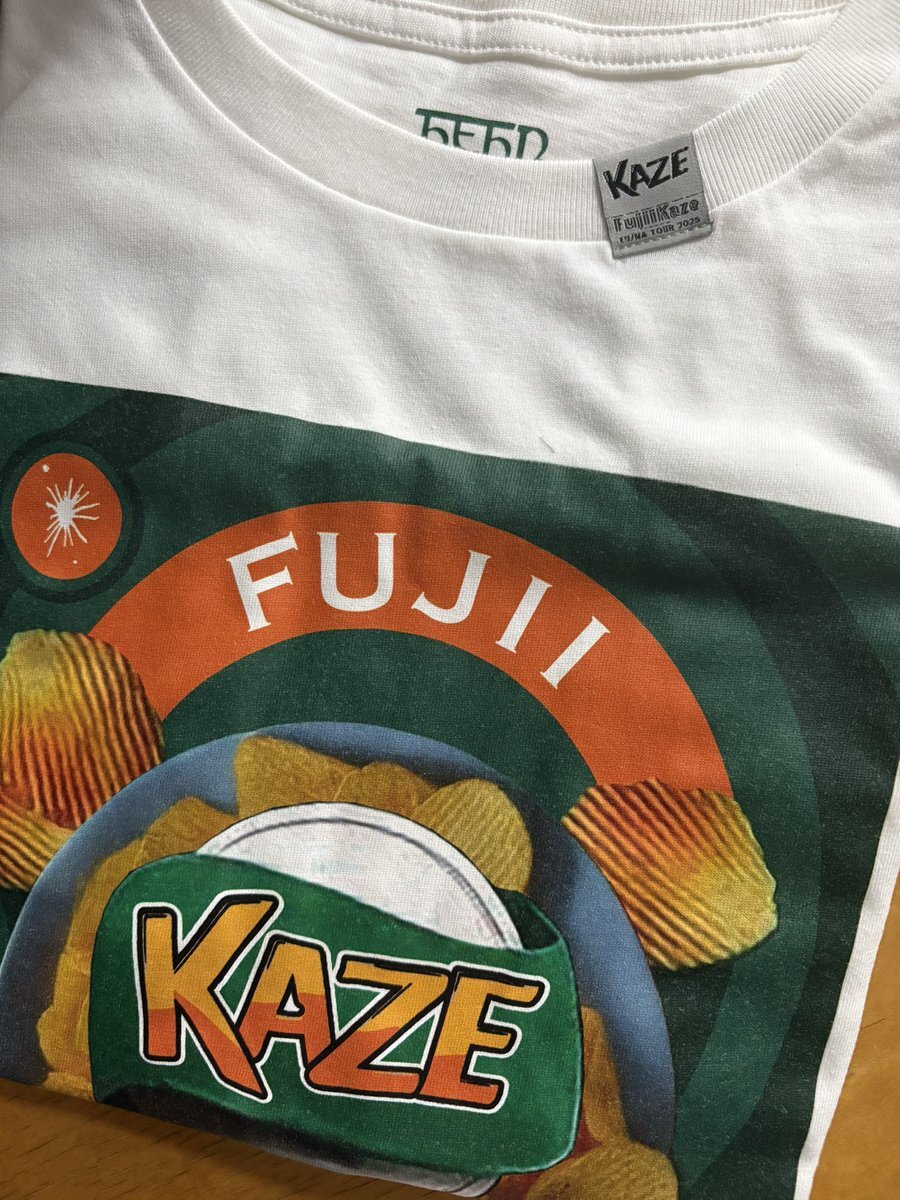【新品未使用】藤井風ポテチTシャツ Lサイズ＆ラゲッジタグ 藤井風 ポテチTシャツ Lサイズ 新品未開封 - メルカリ