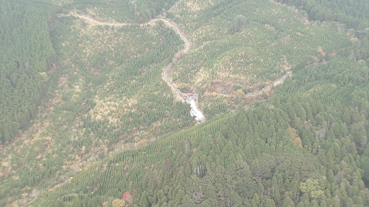 福岡県八女市で小型機墜落、3人死亡