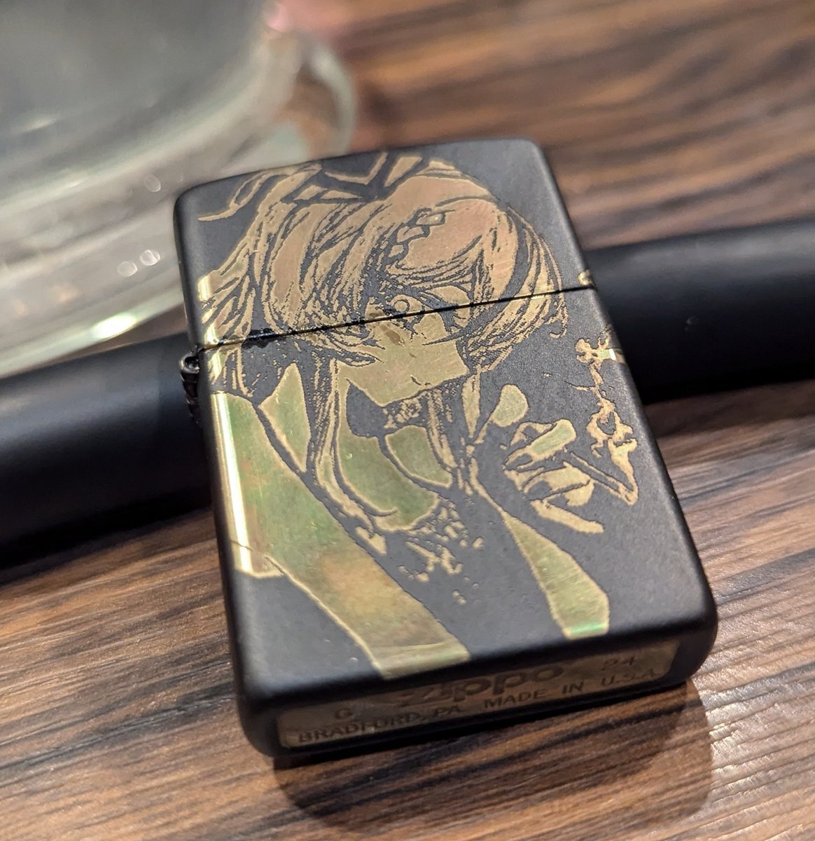 ジッポーの販売店に飾られた、販促用のアールデコの雰囲気を非売品マスコット 楽天市場】zippo (ジッポーライター)USA ZIPPO 和柄シリーズ