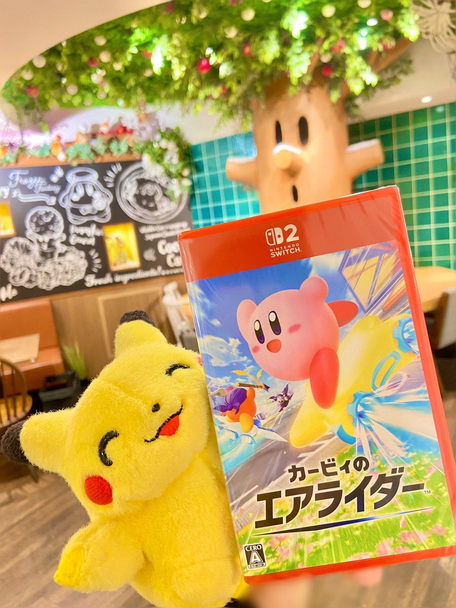 カービィカフェでエアライダー発売記念イベント開催！