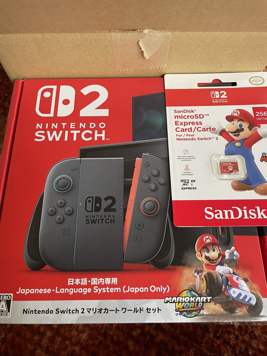Nintendo Switch 2『Switch2 届いた』」のX（旧Twitter）検索