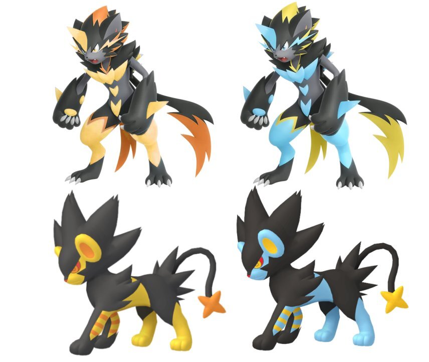 メガゼラオラ、レントラーに似てる？