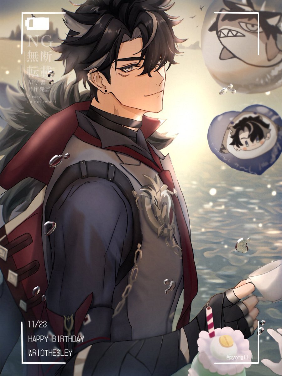 原神キャラクターリオセスリ、誕生日祝いの声がSNSで多数