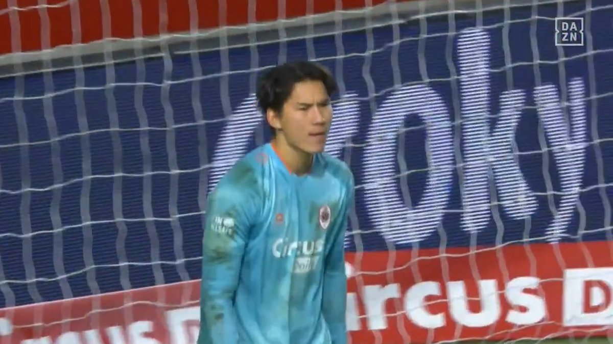 野澤大志ブランドン、PK戦で2本ストップ！アントワープFCが勝利