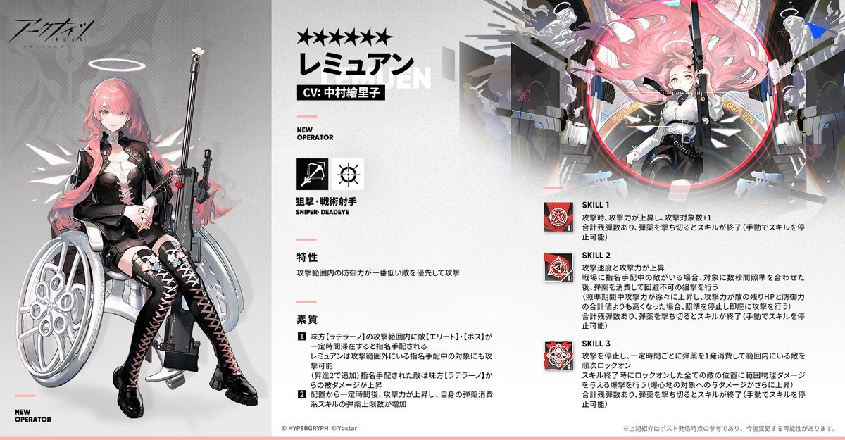 アークナイツ、新キャラレミュアン実装で話題に！
