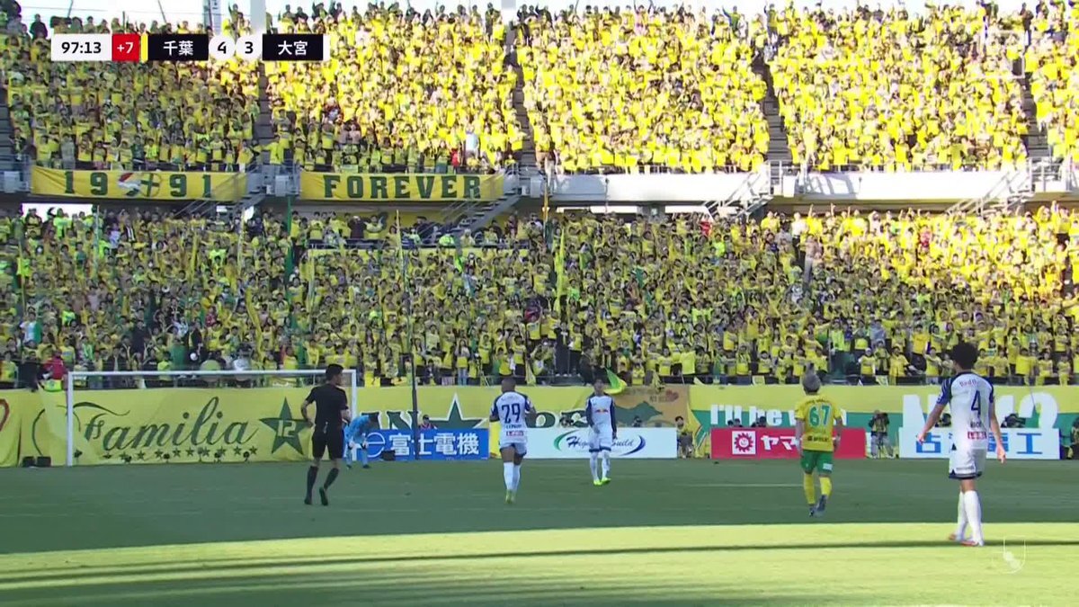 ジェフ千葉、3点差逆転劇でJ1昇格に王手！「フクアリの奇跡」再び
