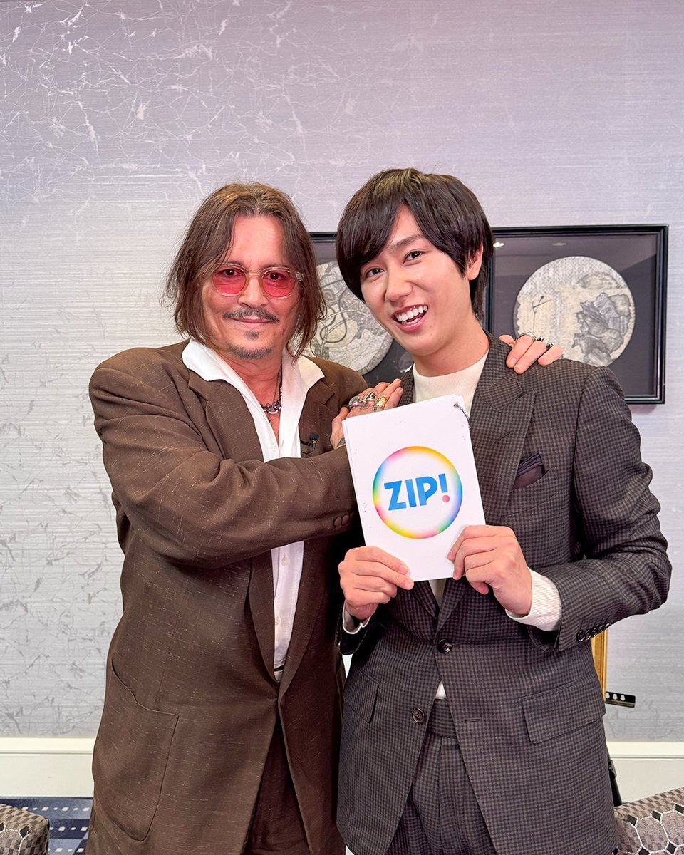阿部亮平、ジョニー・デップに全編英語インタビュー！ファン歓喜