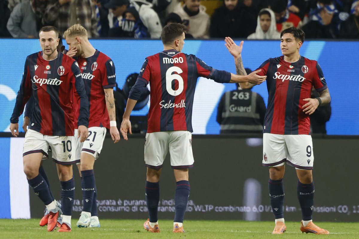 インテルPK戦敗北！ボローニャがスーペルコッパ決勝進出