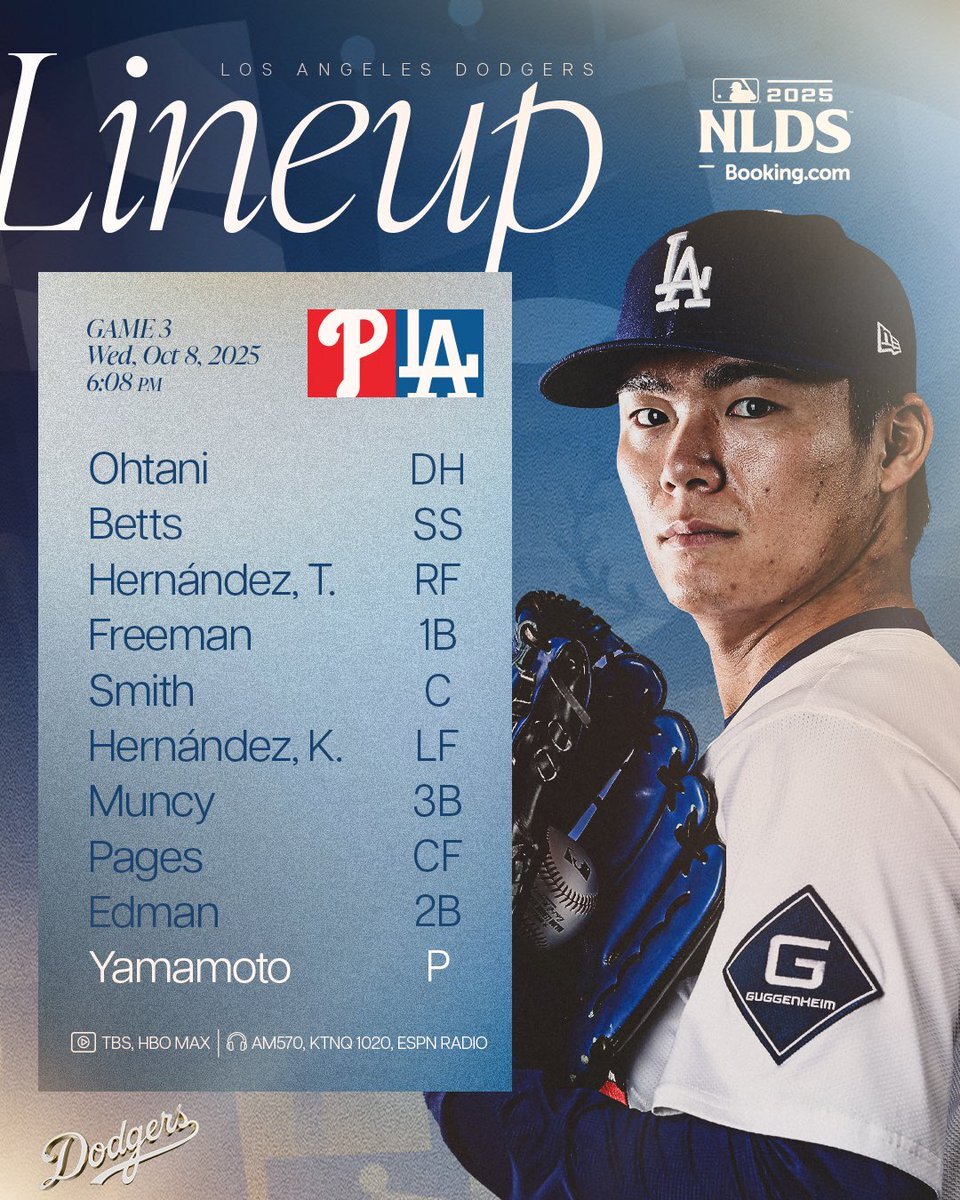 エドマン選手、ドジャースの先制ホームラン！
