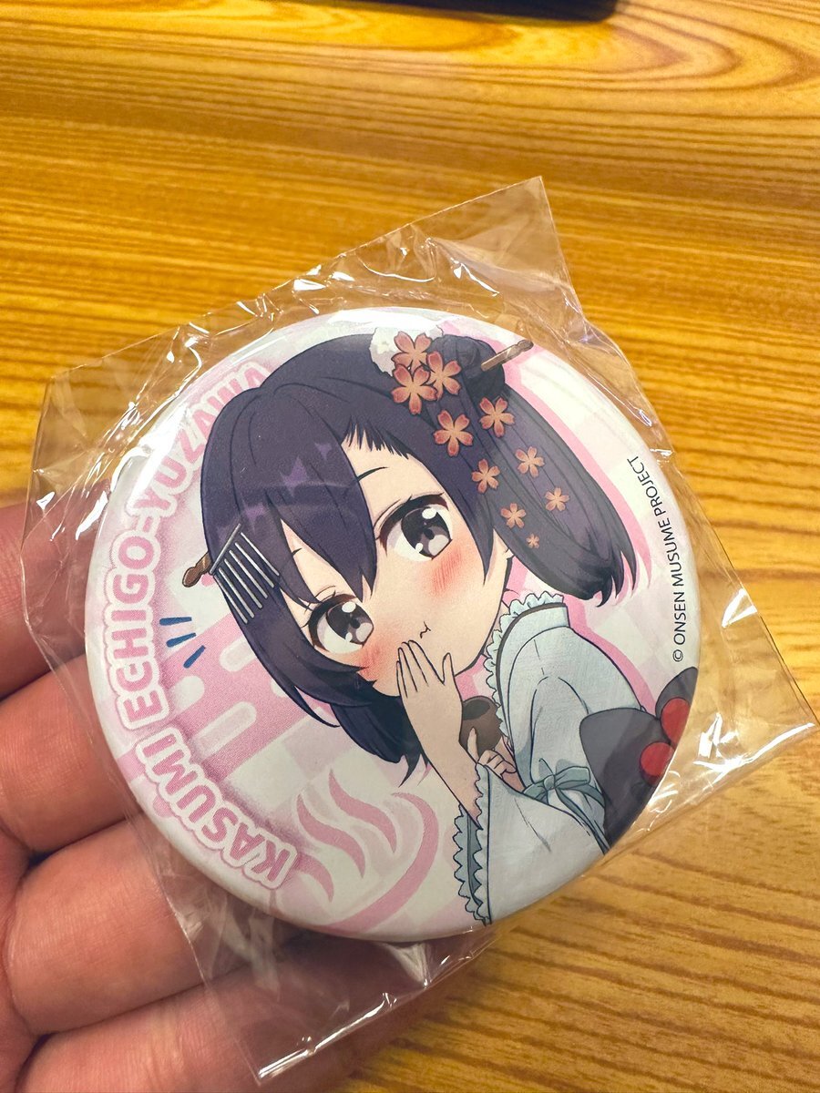 温泉むすめ　あつみ詩鶴　缶バッジ　アクスタ　アクキー　ステッカー 温泉むすめ あつみ詩鶴 缶バッジ アクスタ アクキー ステッカー