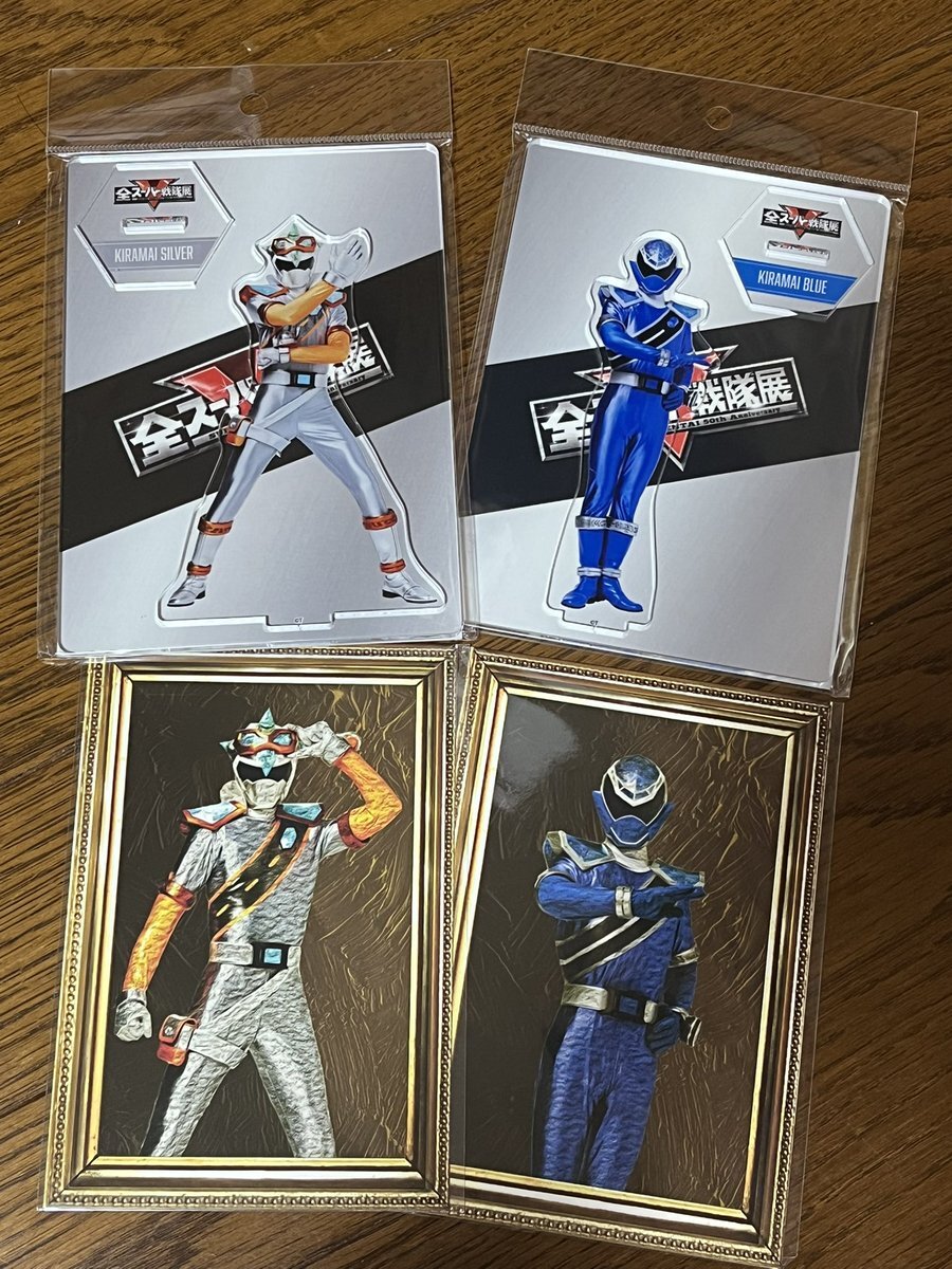 全6種】海賊戦隊ゴーカイジャー アクリルスタンド 全スーパー戦隊展