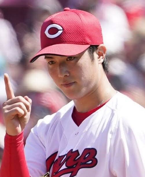 広島カープ森下暢仁高校時代帽子 プロ野球】2015年7月27日 カープ森下暢仁プロ初勝利記念。高校