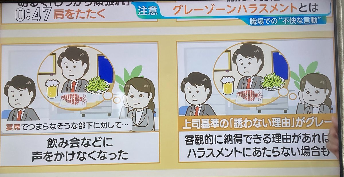 グレーゾーンハラスメント、SNS上で議論激化