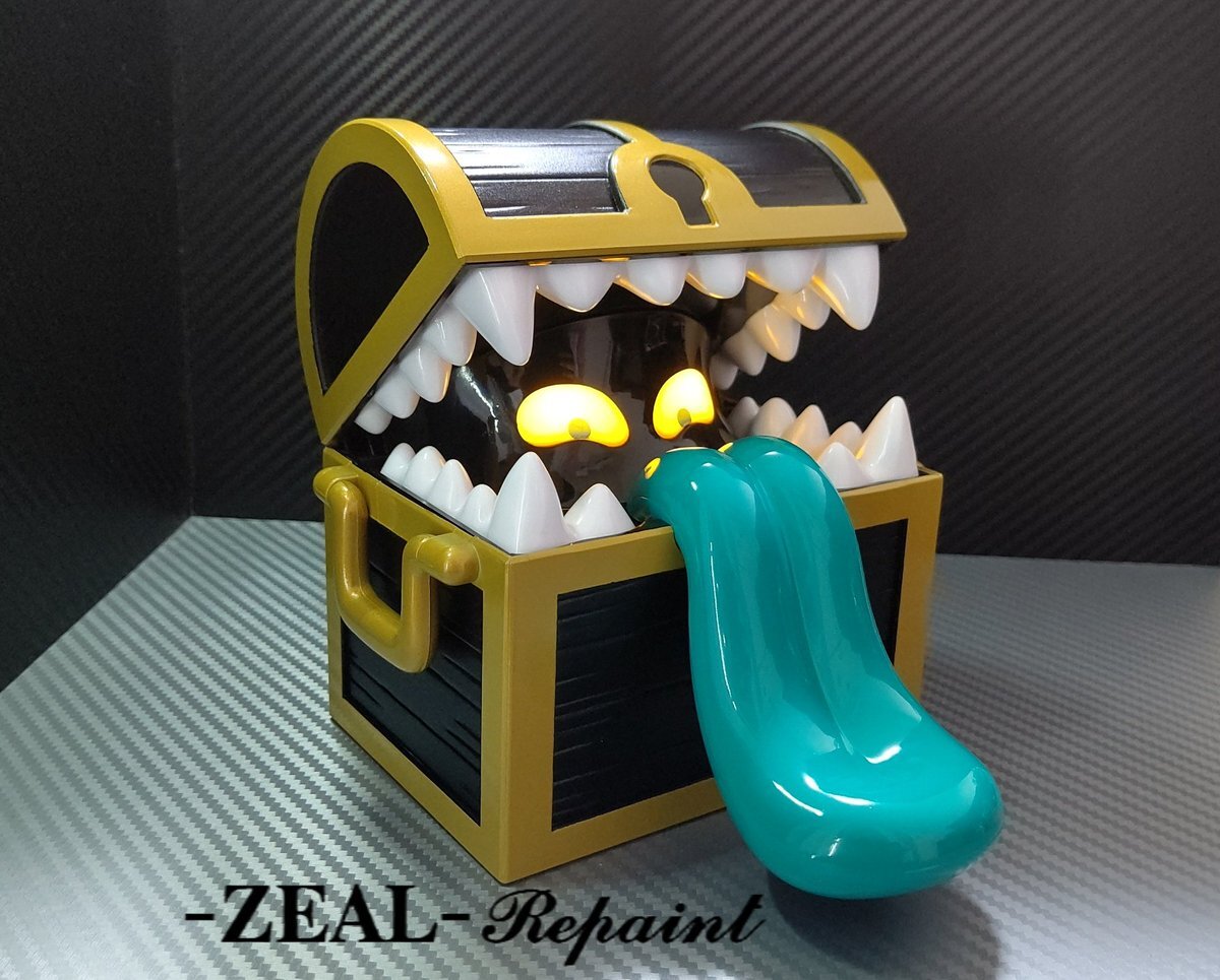 リペイント品】ドラゴンクエスト フィギュア貯金箱 パンドラ リペイント品】ドラゴンクエスト フィギュア貯金箱 パンドラ
