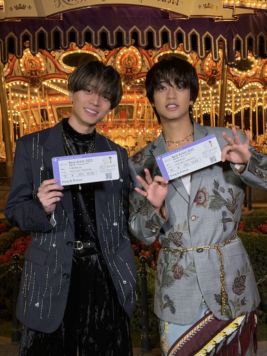 King & Prince、カリフォルニアディズニーでミッキー＆ミニーとコラボ！ファン歓喜！ 
