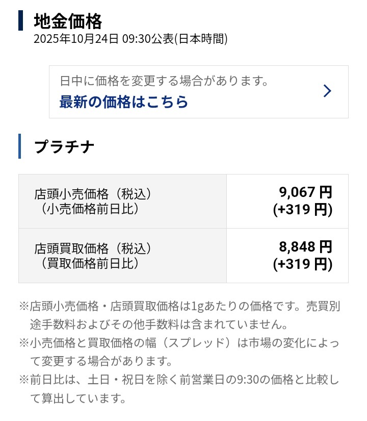 やしきたかじん　1g プラチナ プラチナ価格」のYahoo!リアルタイム検索 - X（旧Twitter）を