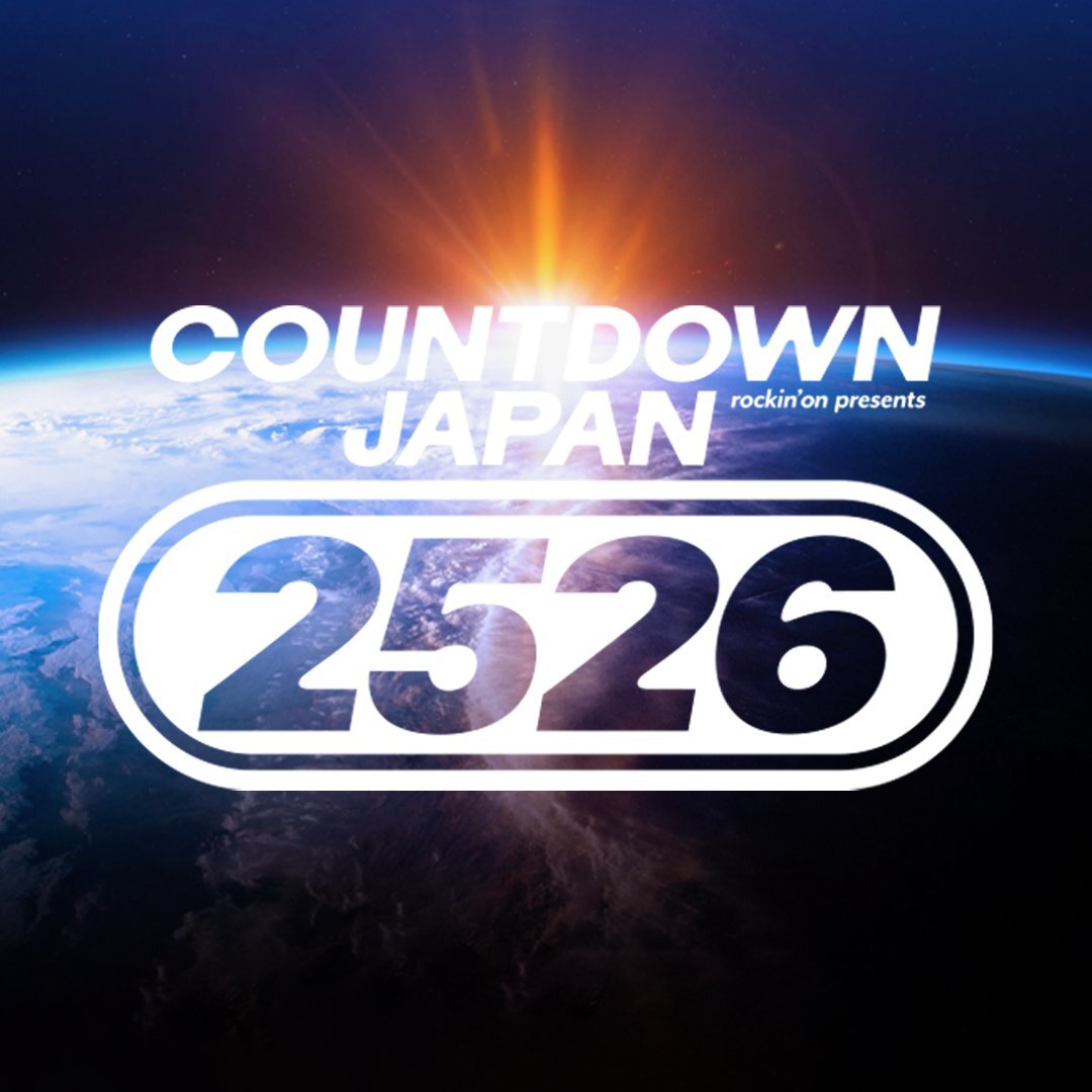 COUNTDOWN JAPAN 25/26、豪華出演陣が発表！