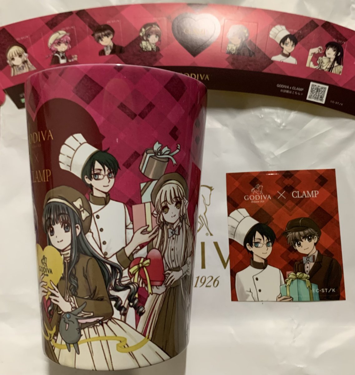 と*中様 GODIVA × CLAMP コラボ タンブラー GODIVA ゴディバ CLAMP コラボ タンブラー 新品未使用 - メルカリ