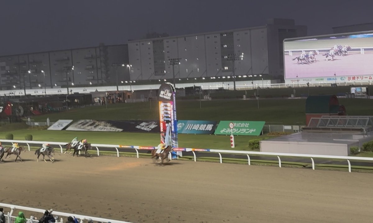ハネダブライアン、川崎競馬で圧勝！