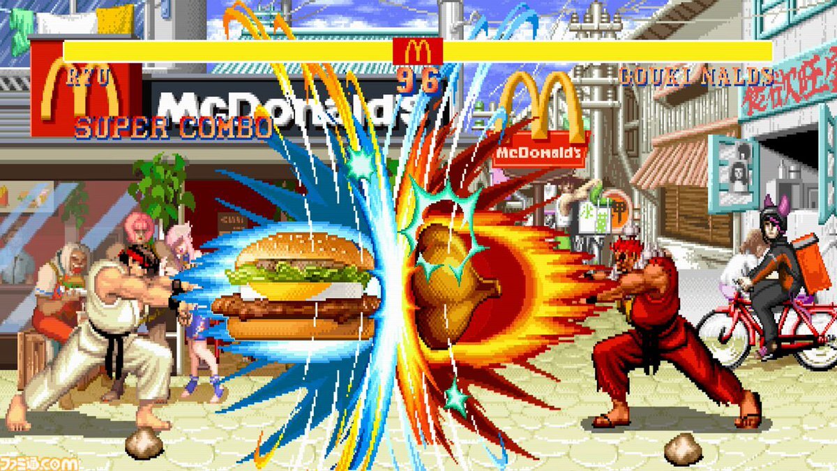 マクドナルド×ストリートファイター、コラボメニューに期待！