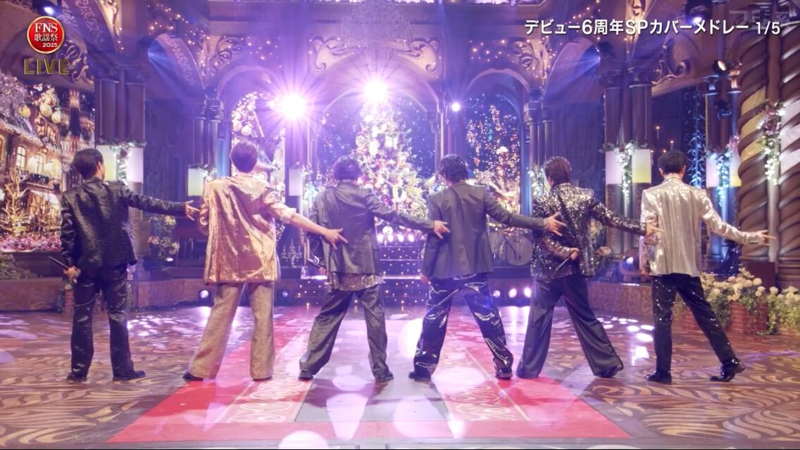 SixTONES、FNS歌謡祭メドレーでファンを熱狂！「期待を裏切らない」の声